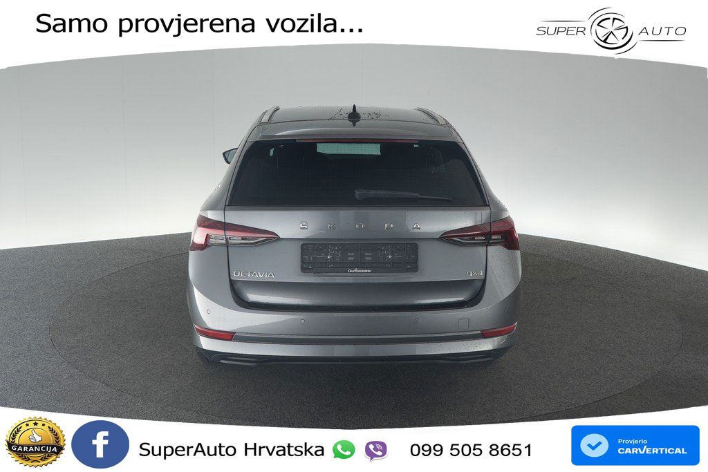 Škoda Octavia Combi 2.0 TDI (150 KS) 4x4 DSG LED+GR SJED+ACC