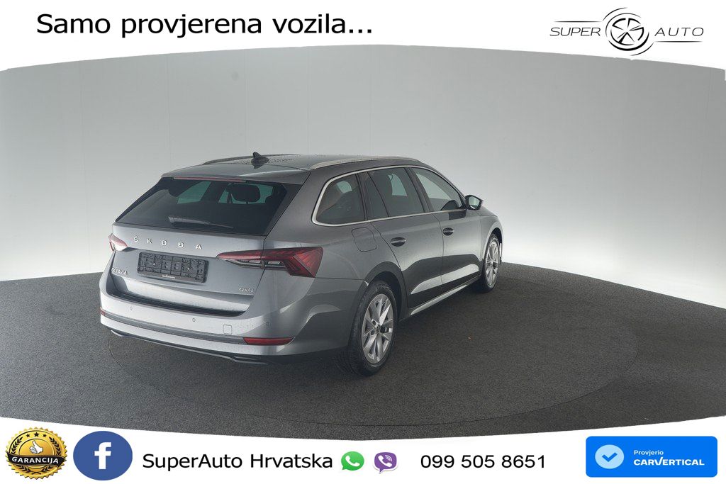 Škoda Octavia Combi 2.0 TDI (150 KS) 4x4 DSG LED+GR SJED+ACC