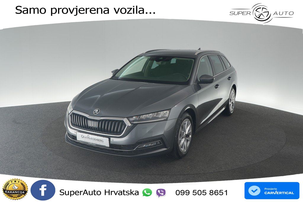 Škoda Octavia Combi 2.0 TDI (150 KS) 4x4 DSG LED+GR SJED+ACC