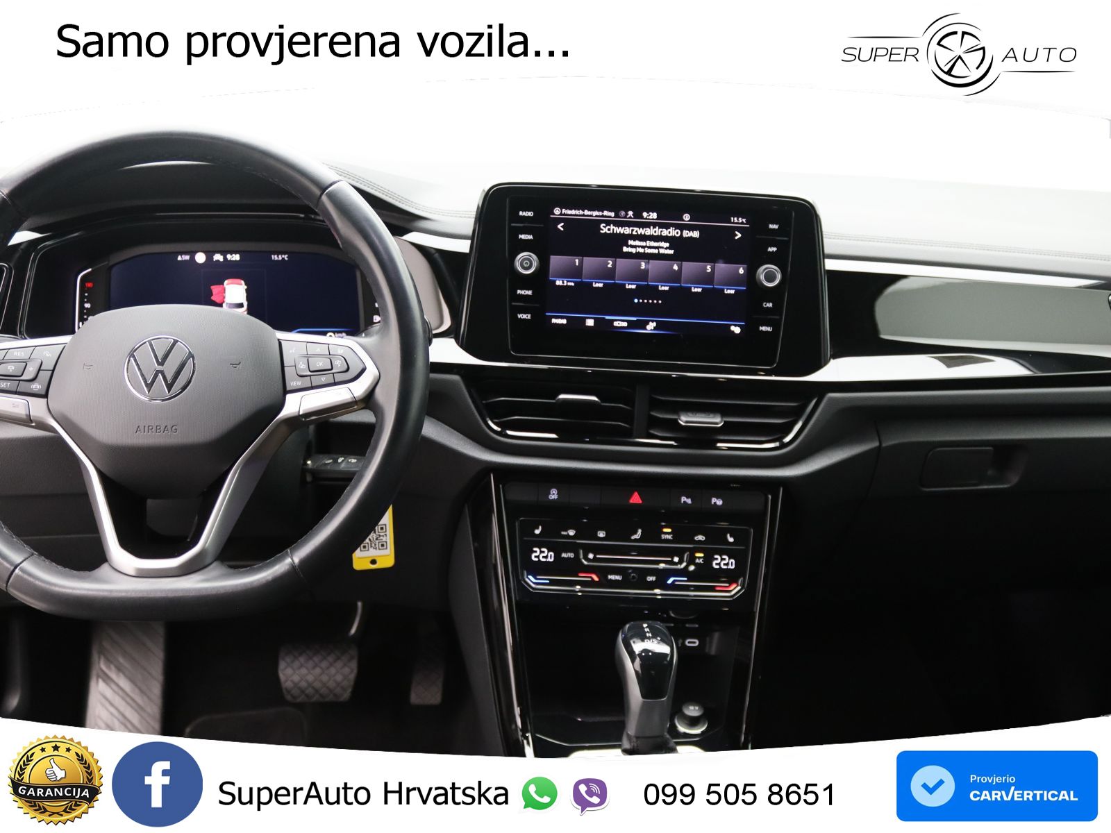 Volkswagen T-Roc 1.5 TSI (150 KS) DSG LED+GR SJED+ACC