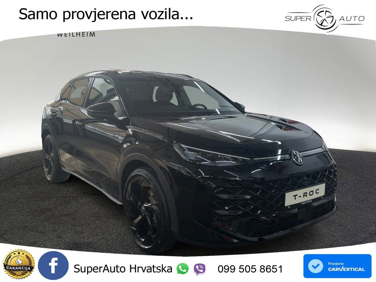 Volkswagen T-Roc 1.5 eTSI (150 KS)  DSG R-Line LED+GR SJED+ACC