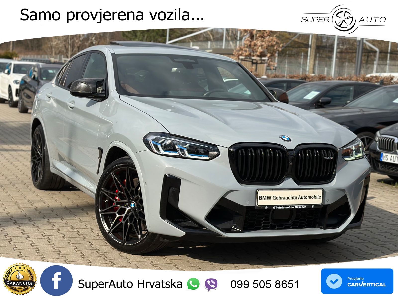 BMW X4 M Competition 3.0 (510 KS) xDrive Steptronic ACC+HEAD+4xGR SJED+360+PANO