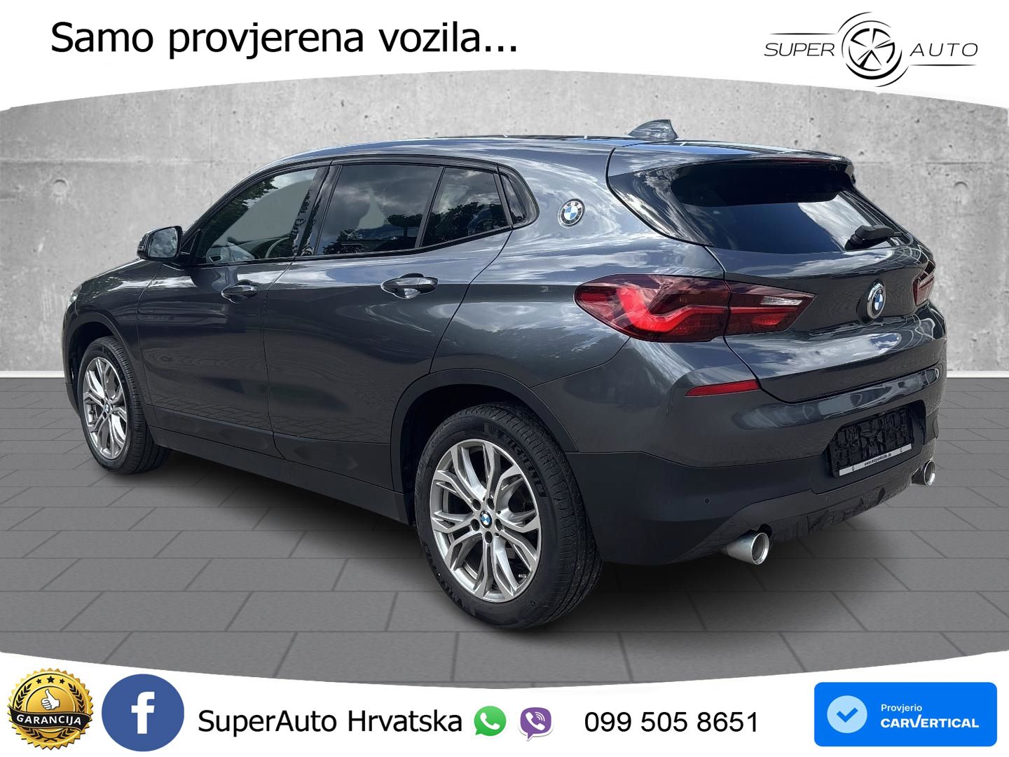 BMW X2 sDrive18d Steptronic LED+GR SJED+ACC