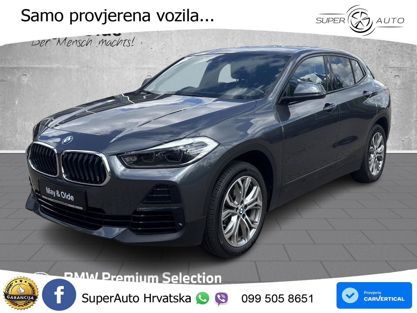 BMW X2 sDrive18d Steptronic LED+GR SJED+ACC