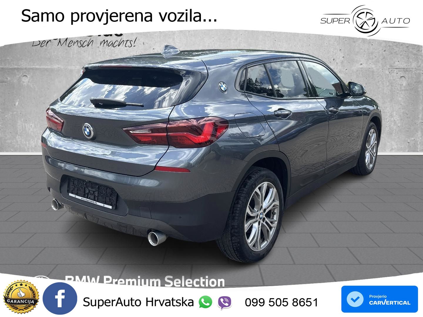 BMW X2 sDrive18d Steptronic LED+GR SJED+ACC