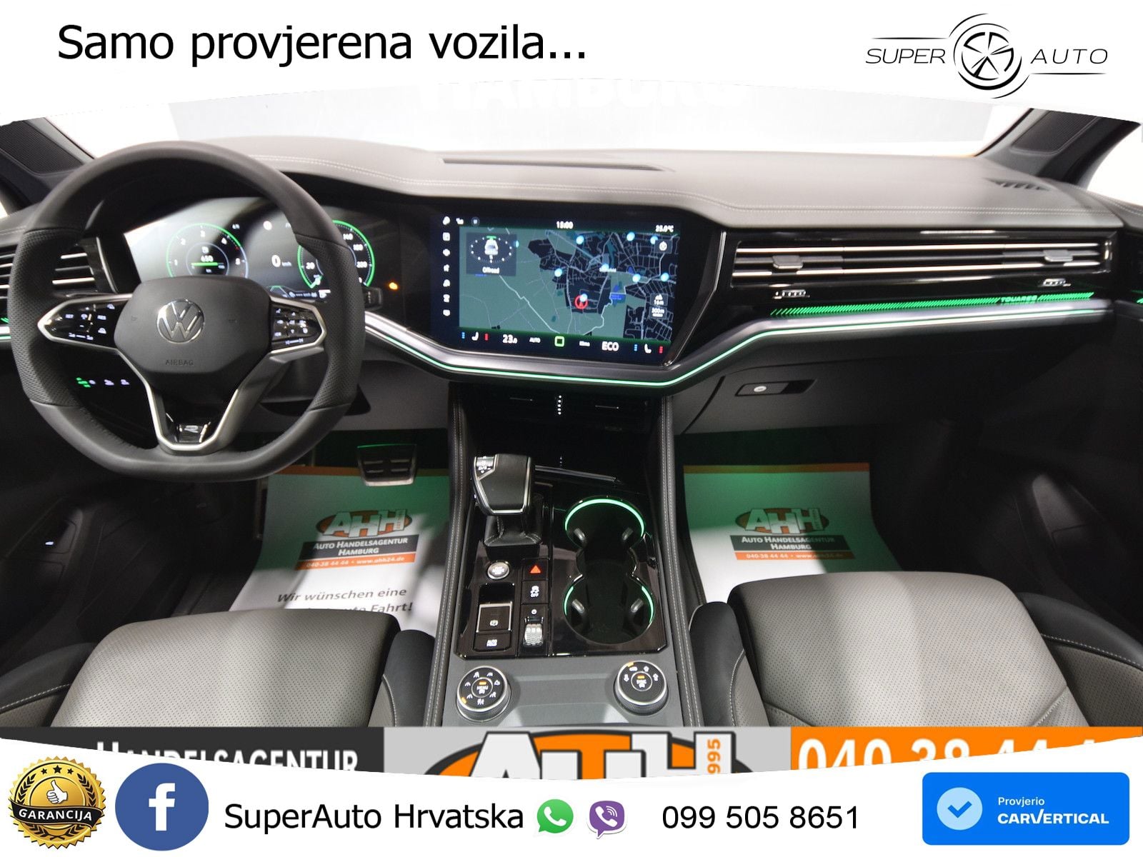 Volkswagen Touareg 3.0 V6 TDI (286 KS) 4MOTION Tiptronic R-Line ZRAČNI+ACC+GR SJED+KAM+PANO