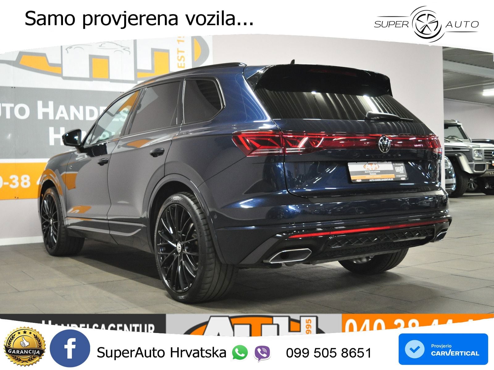 Volkswagen Touareg 3.0 V6 TDI (286 KS) 4MOTION Tiptronic R-Line ZRAČNI+ACC+GR SJED+KAM+PANO