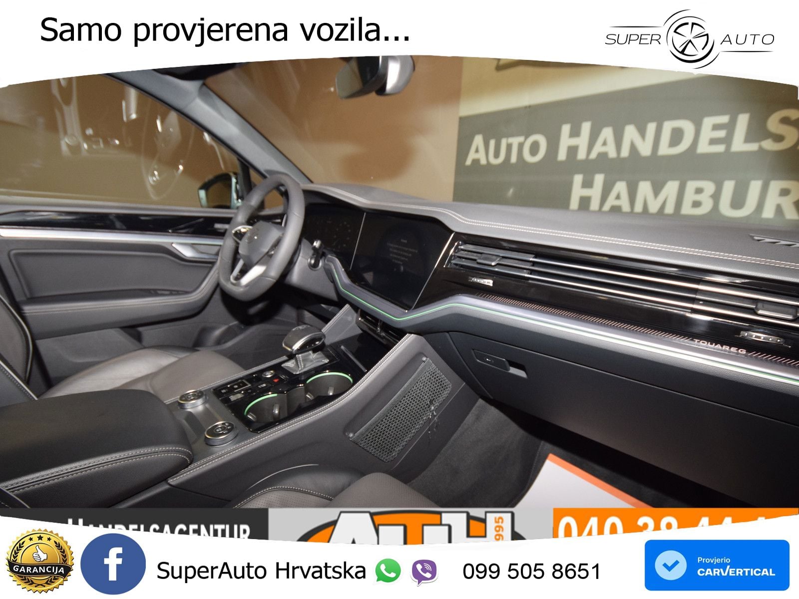 Volkswagen Touareg 3.0 V6 TDI (286 KS) 4MOTION Tiptronic R-Line ZRAČNI+ACC+GR SJED+KAM+PANO