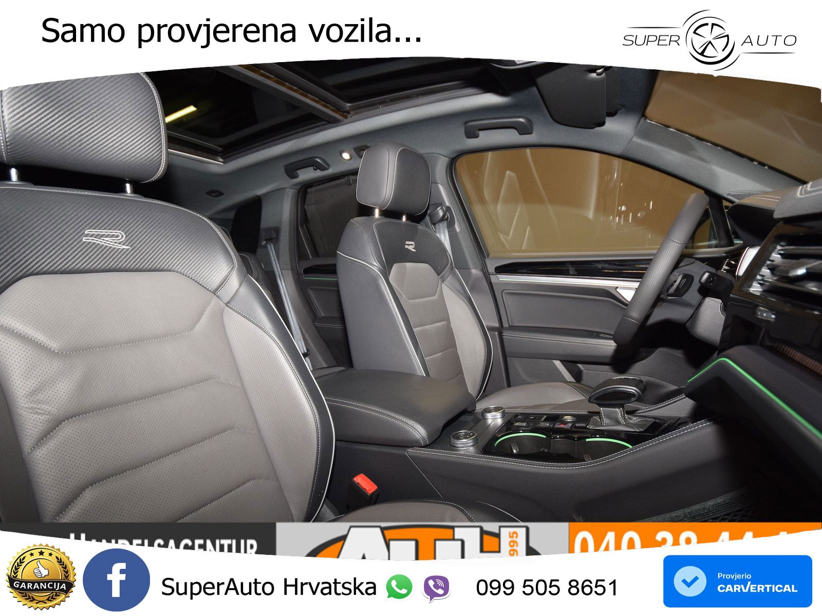 Volkswagen Touareg 3.0 V6 TDI (286 KS) 4MOTION Tiptronic R-Line ZRAČNI+ACC+GR SJED+KAM+PANO