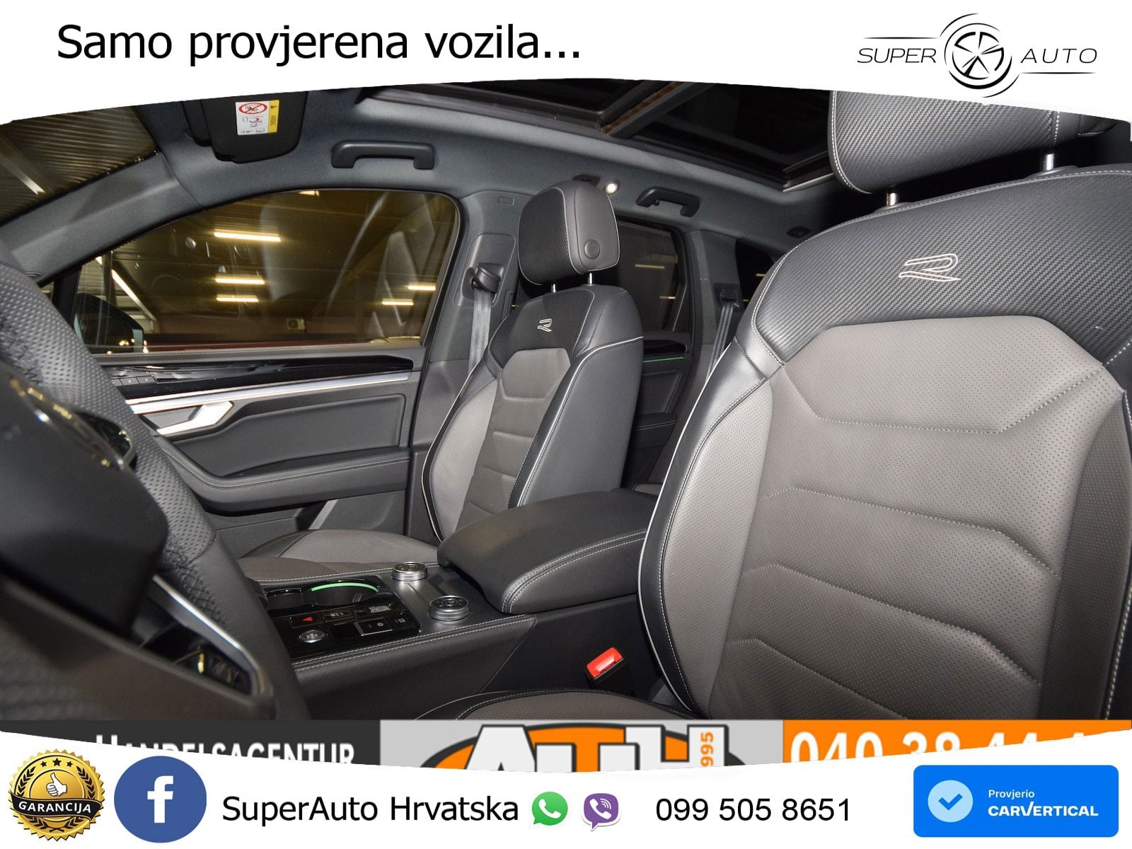 Volkswagen Touareg 3.0 V6 TDI (286 KS) 4MOTION Tiptronic R-Line ZRAČNI+ACC+GR SJED+KAM+PANO