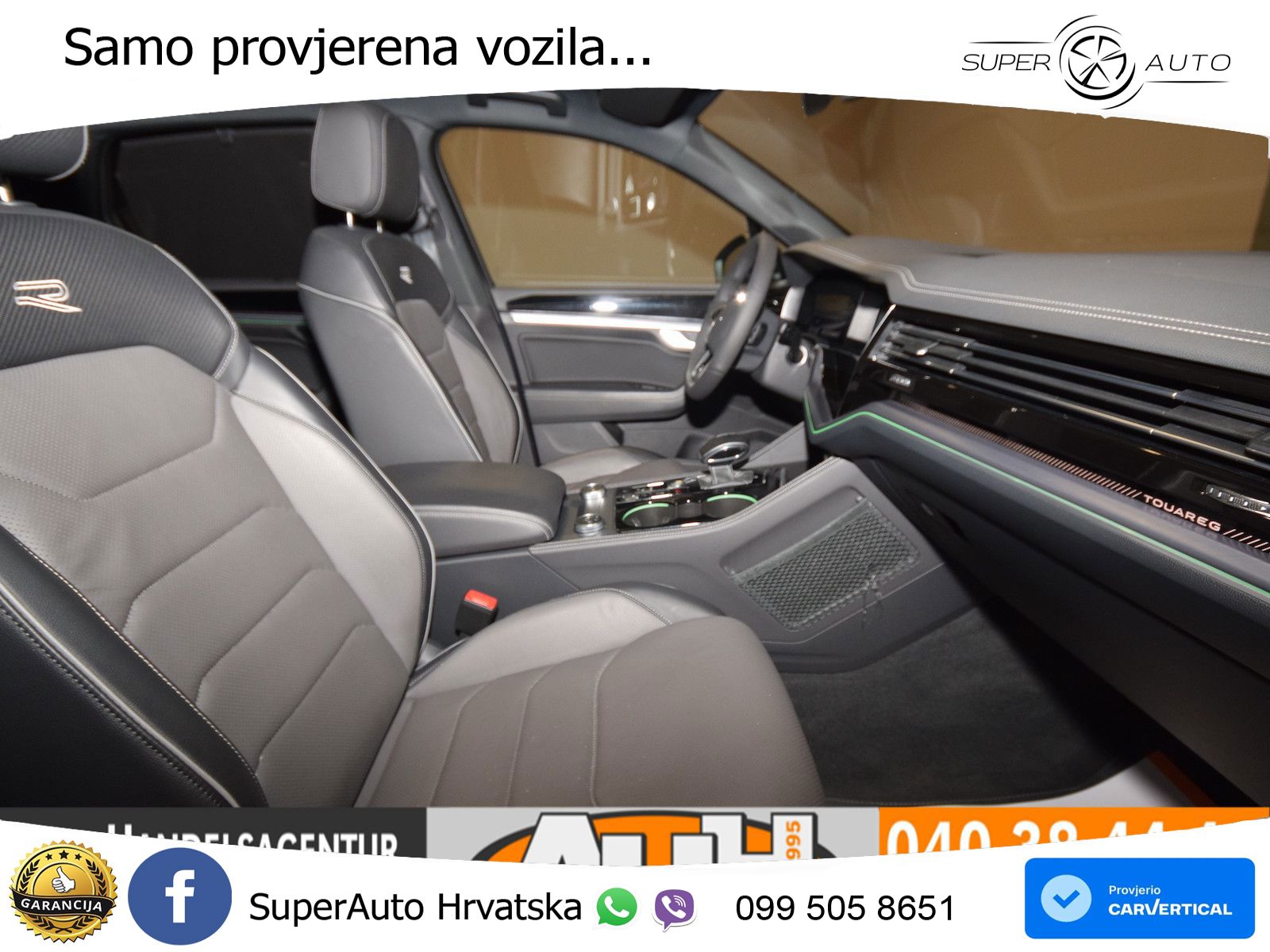 Volkswagen Touareg 3.0 V6 TDI (286 KS) 4MOTION Tiptronic R-Line ZRAČNI+ACC+GR SJED+KAM+PANO