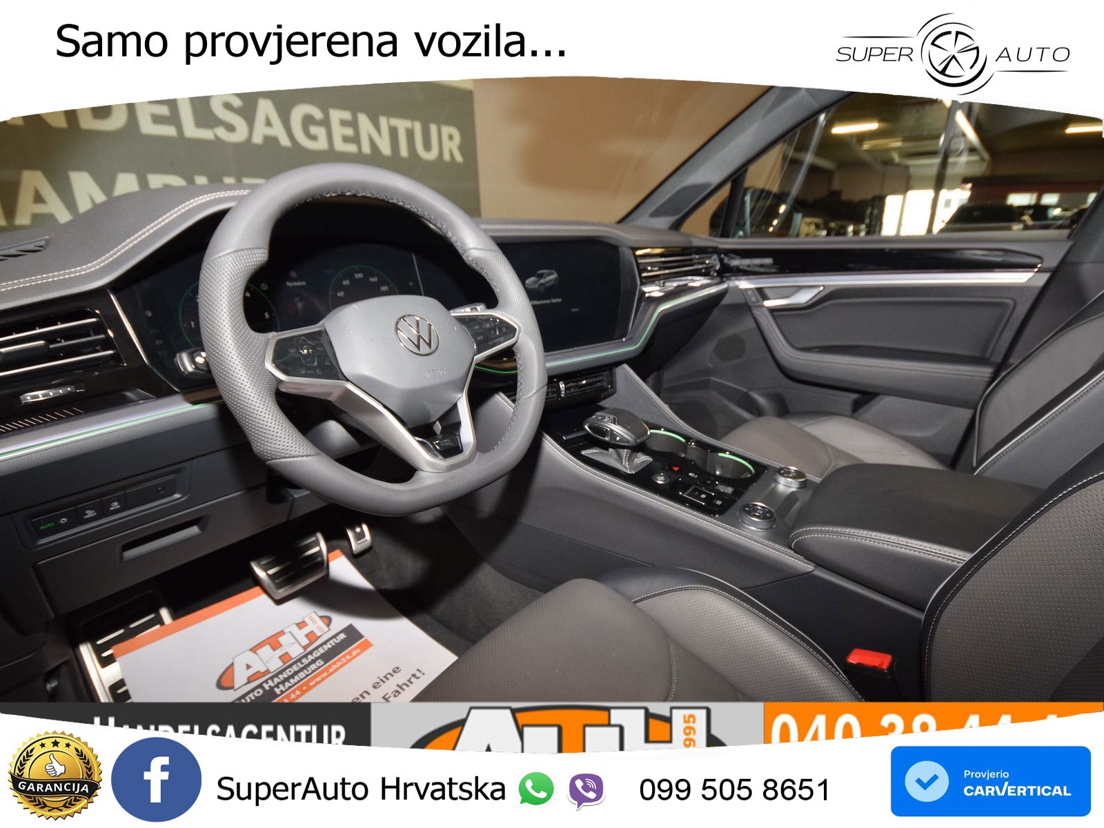 Volkswagen Touareg 3.0 V6 TDI (286 KS) 4MOTION Tiptronic R-Line ZRAČNI+ACC+GR SJED+KAM+PANO