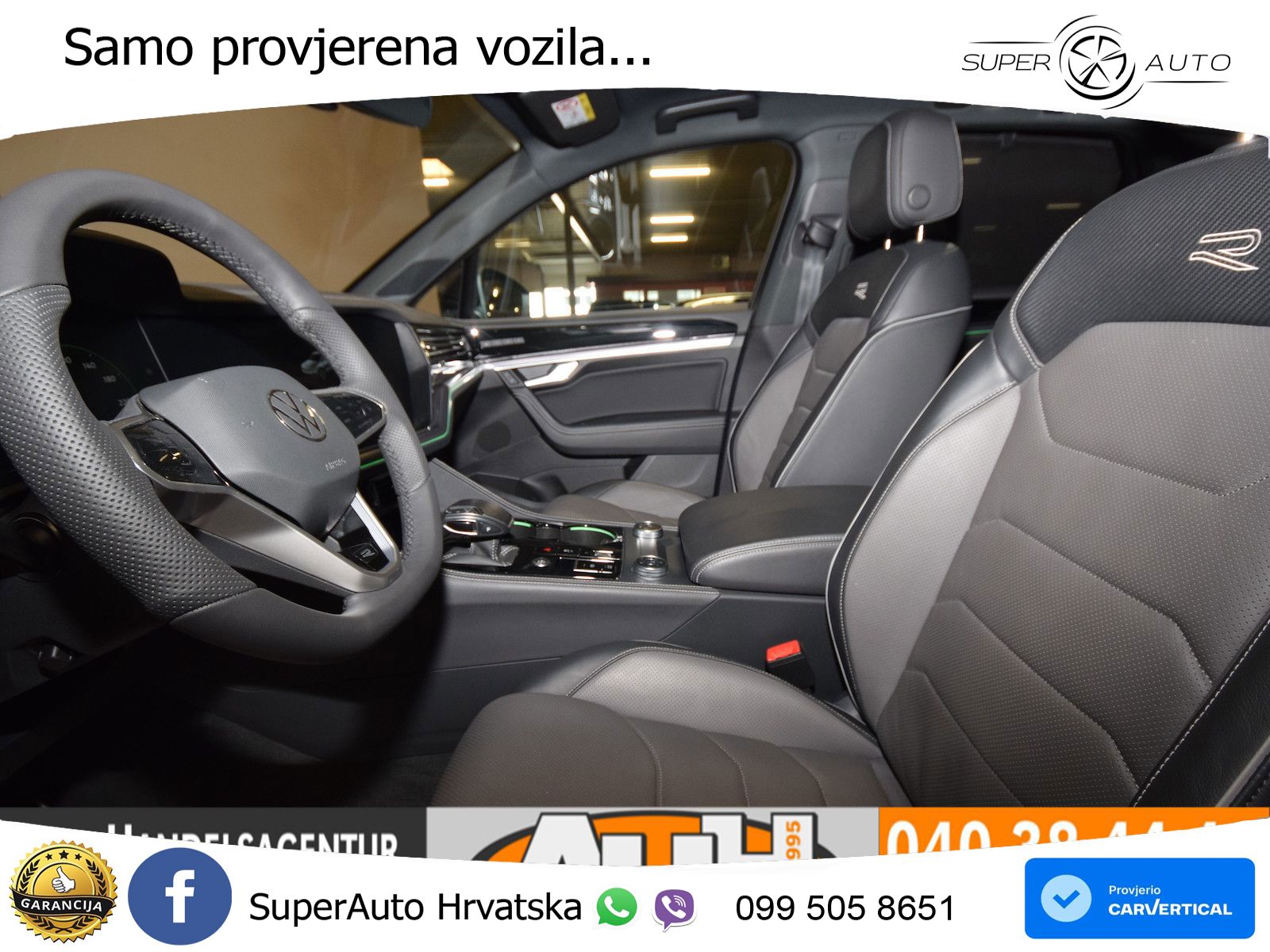 Volkswagen Touareg 3.0 V6 TDI (286 KS) 4MOTION Tiptronic R-Line ZRAČNI+ACC+GR SJED+KAM+PANO