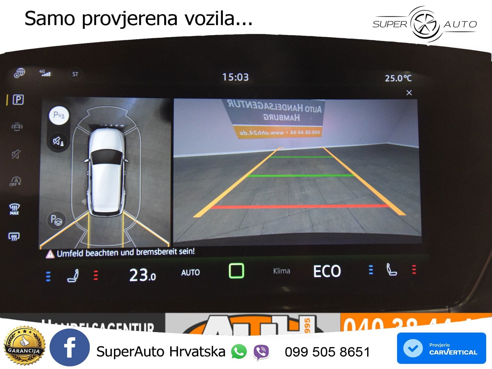 Volkswagen Touareg 3.0 V6 TDI (286 KS) 4MOTION Tiptronic R-Line ZRAČNI+ACC+GR SJED+KAM+PANO
