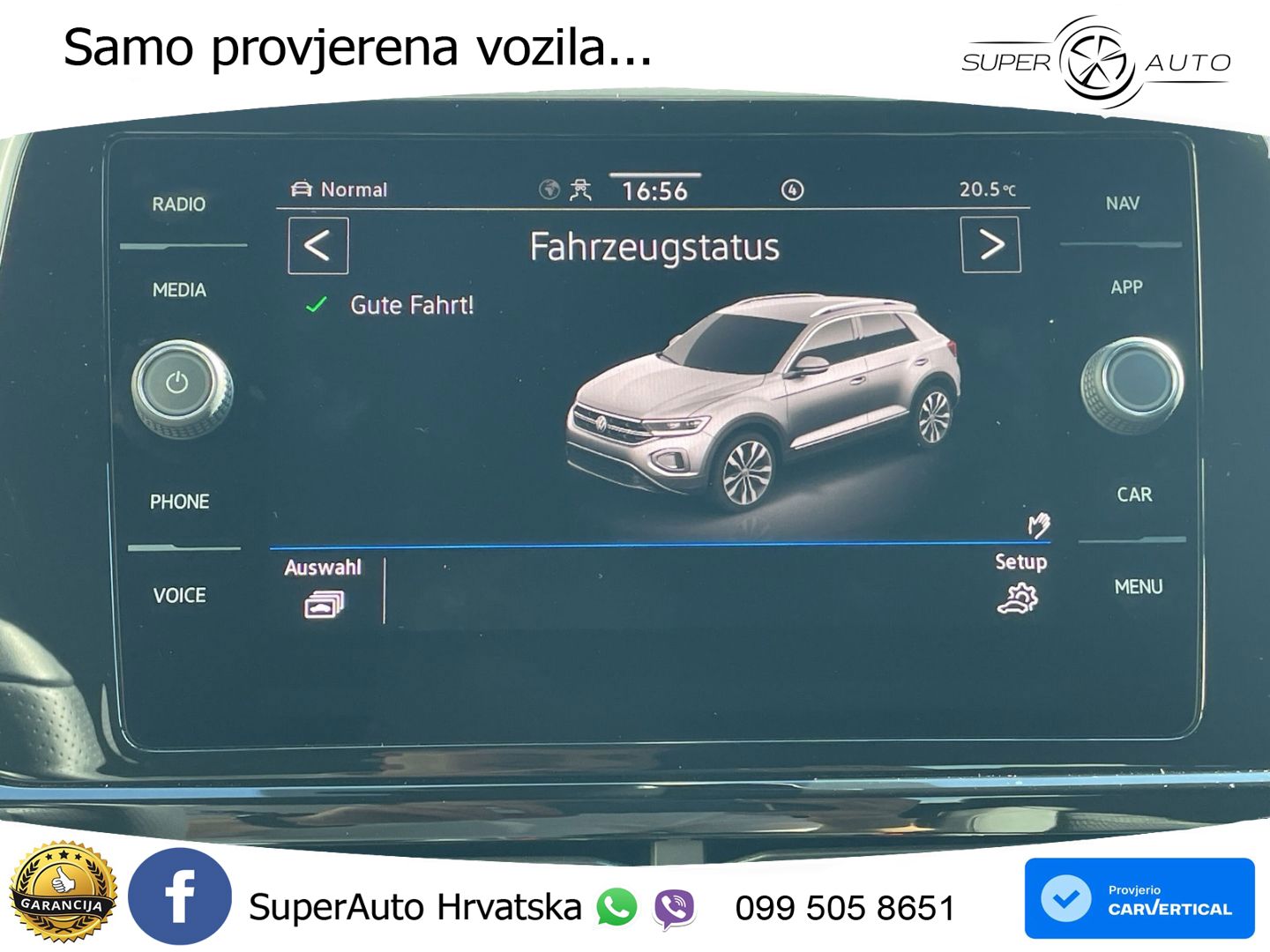 Volkswagen T-Roc 1.5 TSI (150 KS) DSG MATRIX+GR SJED+KAM