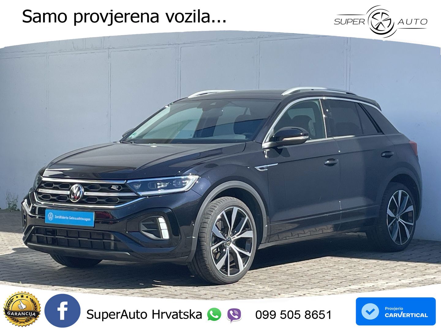 Volkswagen T-Roc 1.5 TSI (150 KS) DSG MATRIX+GR SJED+KAM