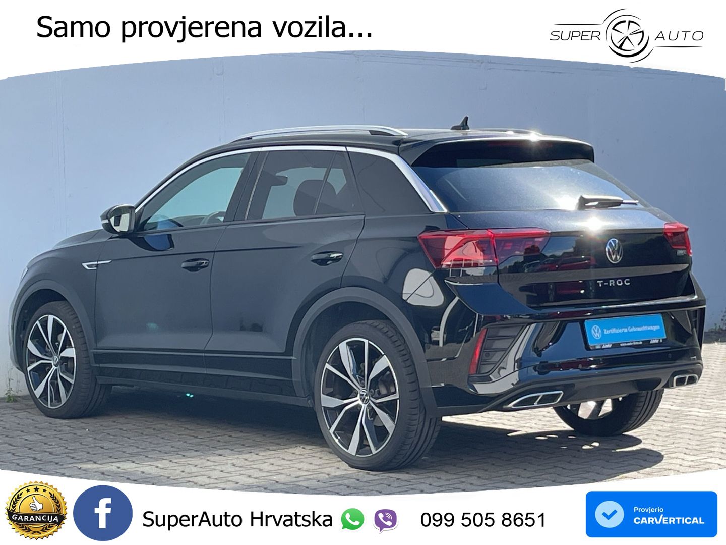 Volkswagen T-Roc 1.5 TSI (150 KS) DSG MATRIX+GR SJED+KAM