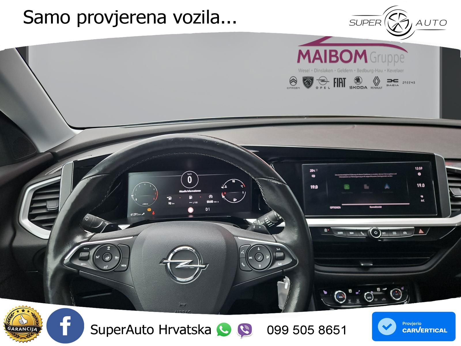 Opel Grandland 1.2i Turbo (130 KS) Automatic Elegance LED+GR SJED+ACC