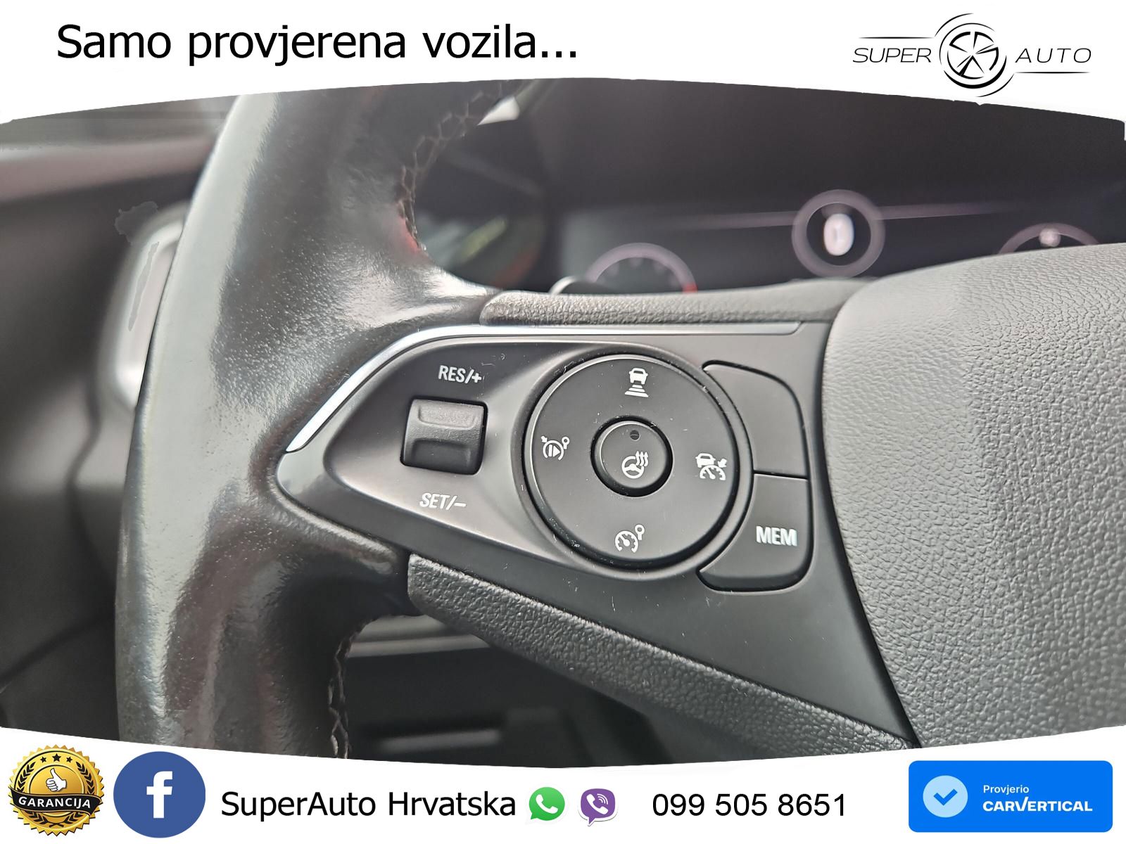 Opel Grandland 1.2i Turbo (130 KS) Automatic Elegance LED+GR SJED+ACC