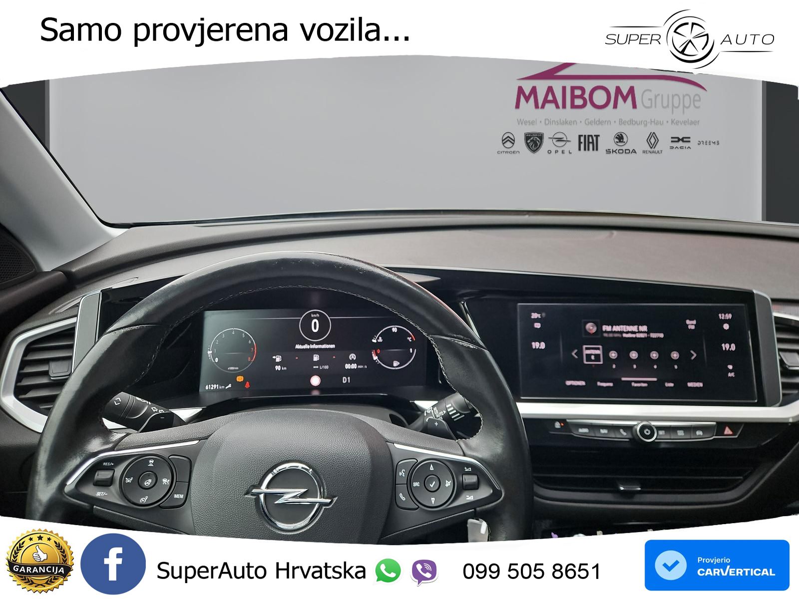 Opel Grandland 1.2i Turbo (130 KS) Automatic Elegance LED+GR SJED+ACC