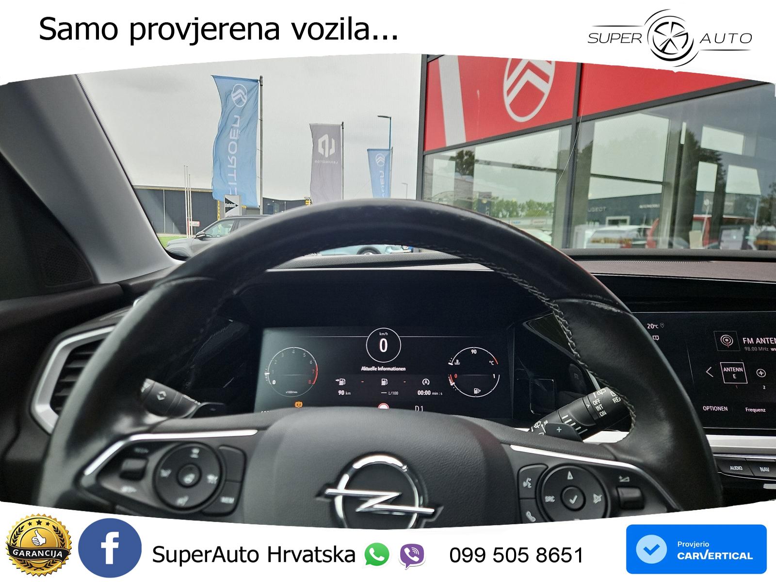 Opel Grandland 1.2i Turbo (130 KS) Automatic Elegance LED+GR SJED+ACC