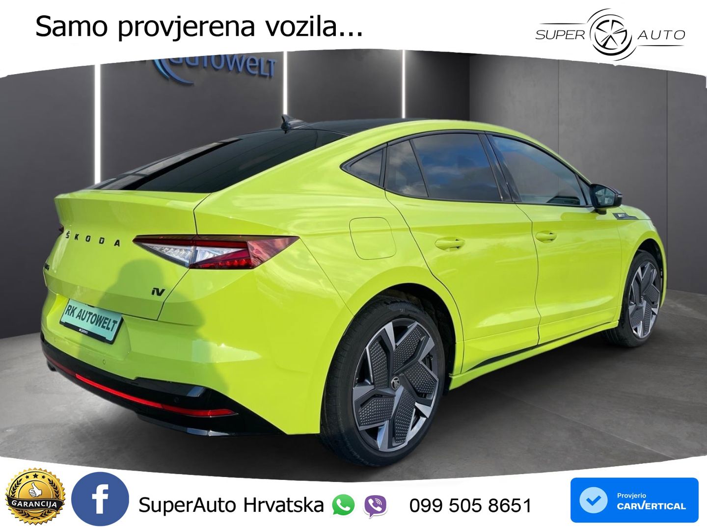 Škoda Enyaq Coupe iV RS 82 kWh (299 KS) AWD MATRIX+GR SJED+KAM