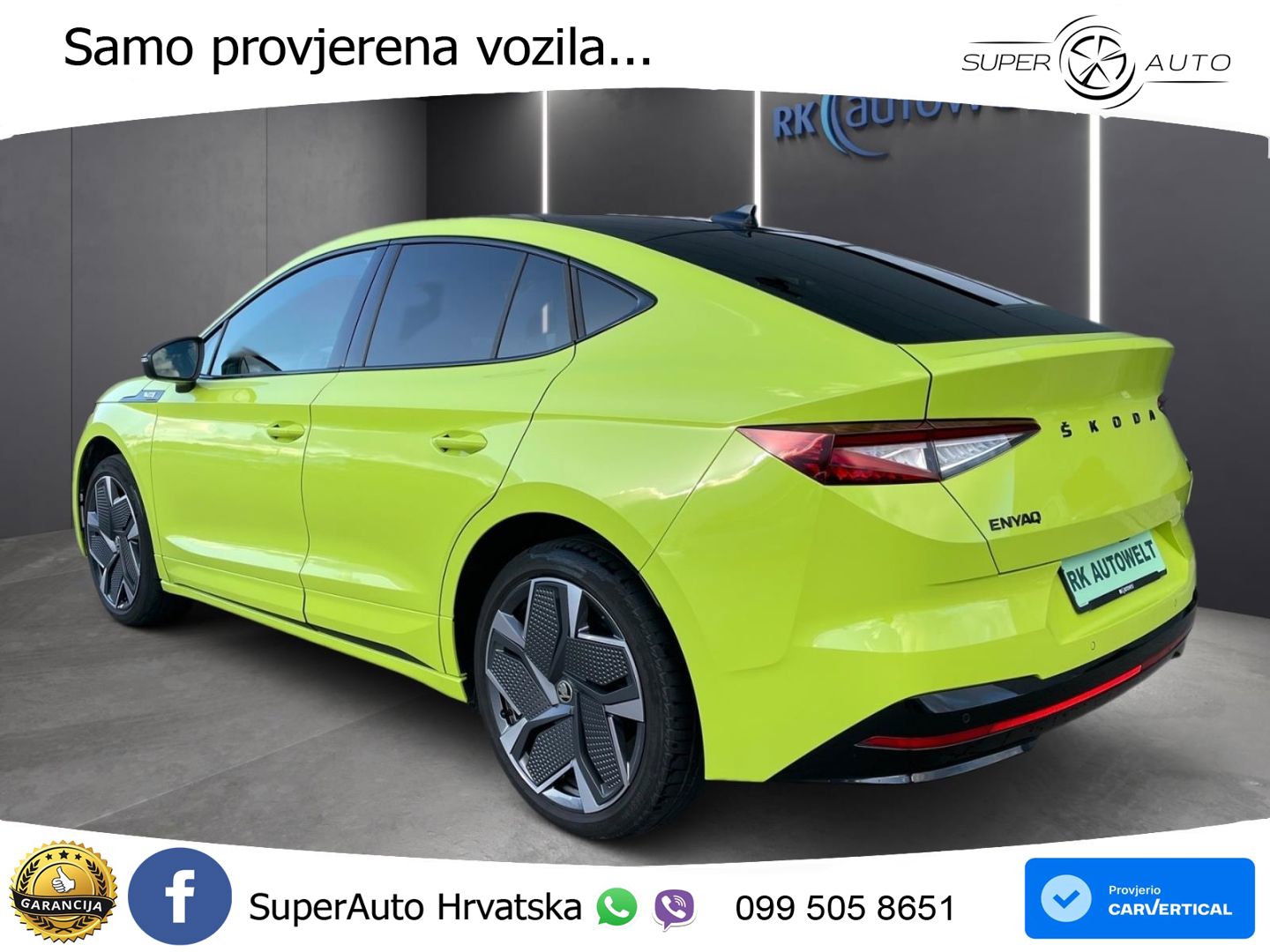 Škoda Enyaq Coupe iV RS 82 kWh (299 KS) AWD MATRIX+GR SJED+KAM