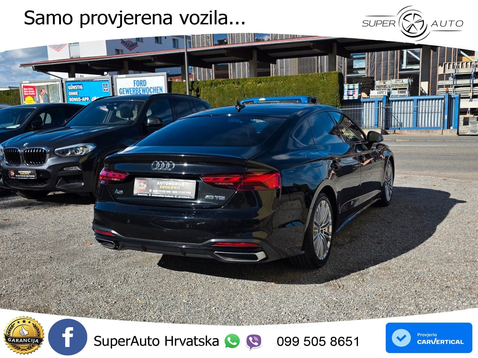 Audi A5 Sportback 40 TDI (204 KS) S tronic LED+GR SJED+ACC