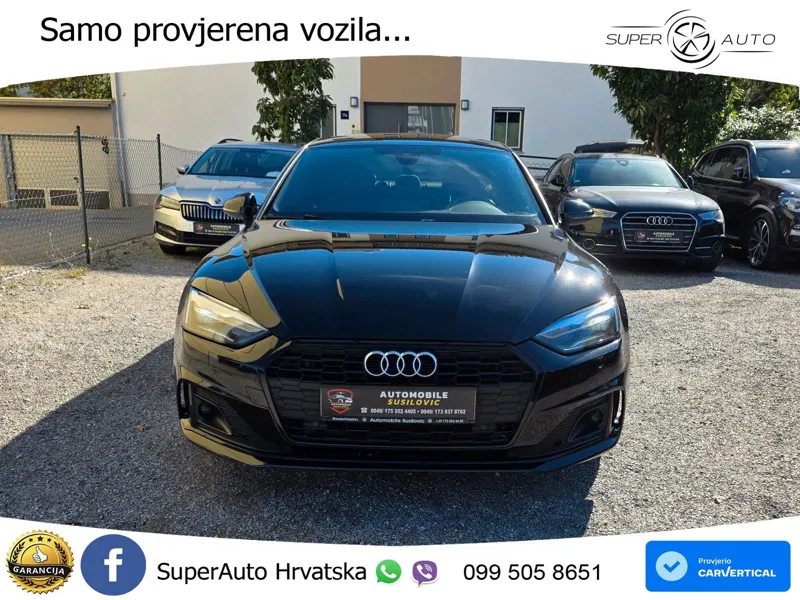 Audi A5 Sportback 40 TDI (204 KS) S tronic LED+GR SJED+ACC