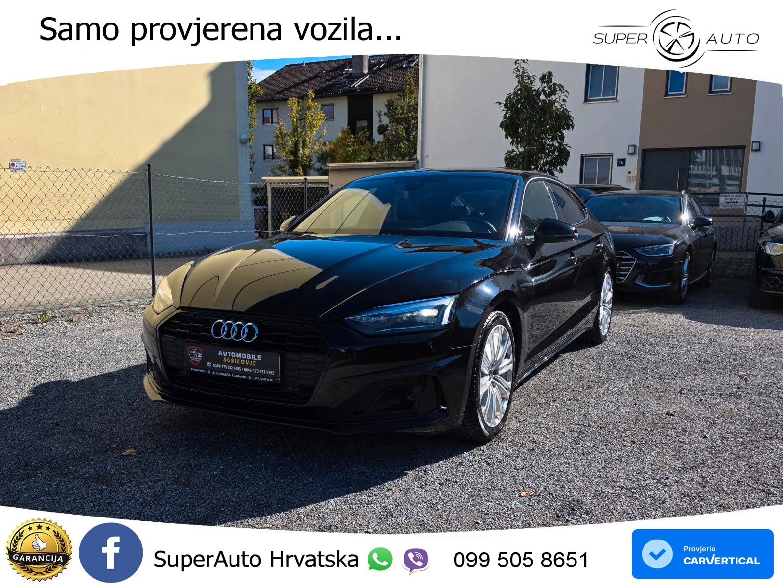 Audi A5 Sportback 40 TDI (204 KS) S tronic LED+GR SJED+ACC
