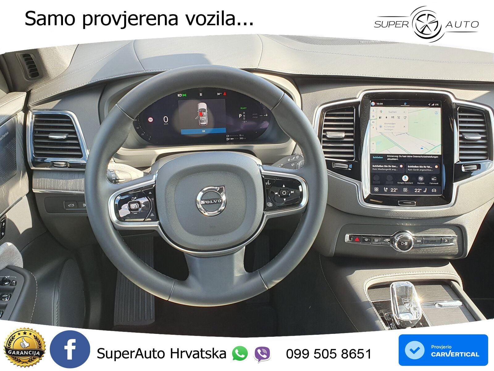 Volvo XC90 2.0 T8 AWD Automatic LED+GR SJED+ACC
