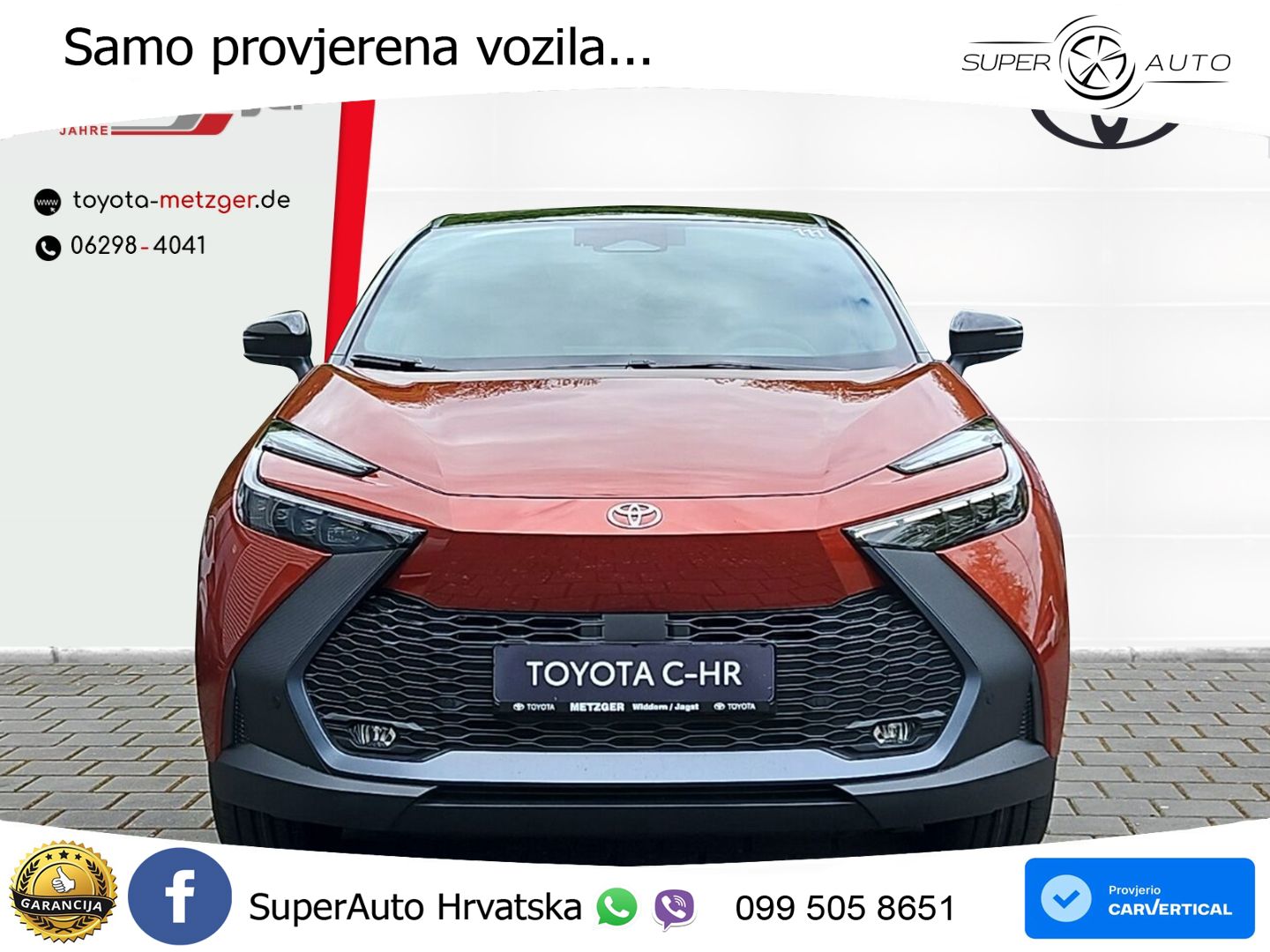 Toyota C-HR 2.0 (223 KS) PHEV e-CVT Team Deutschland LED+GR SJED+ACC