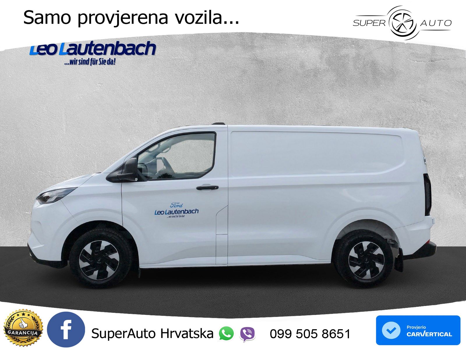 Ford Transit Custom Kasten 320 L1 Trend PHEV 232 KS