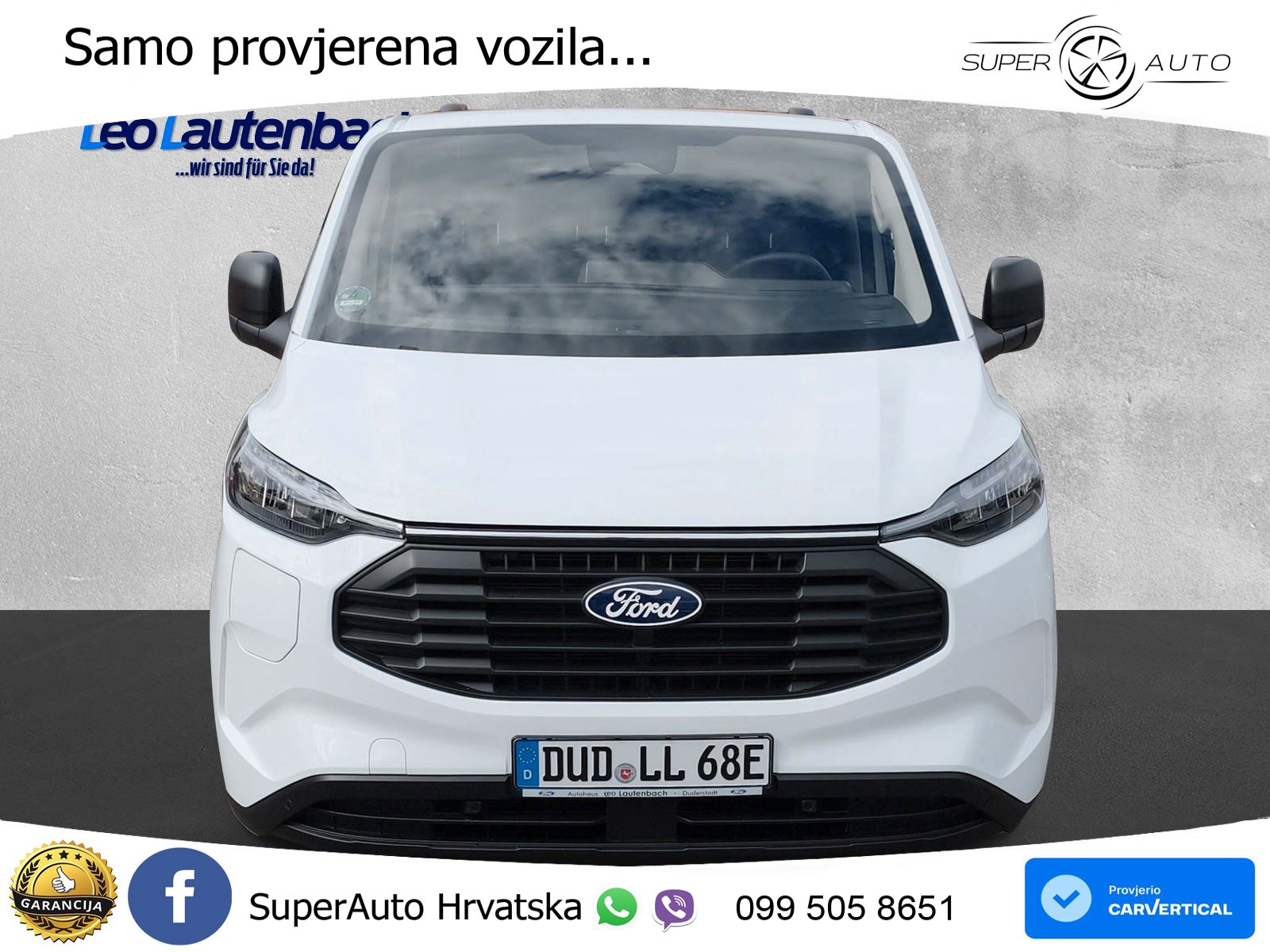 Ford Transit Custom Kasten 320 L1 Trend PHEV 232 KS