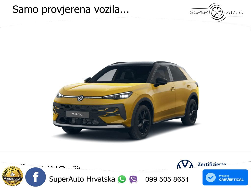 Volkswagen T-Roc II 1.5 eTSI (150 KS)  DSG MATRIX+GR SJED+KAM