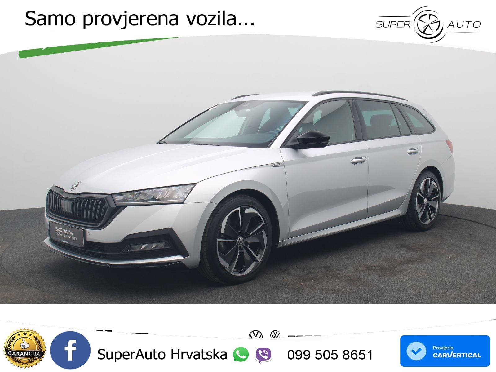 Škoda Octavia Combi 2.0 TDI (150 KS) DSG SportLine