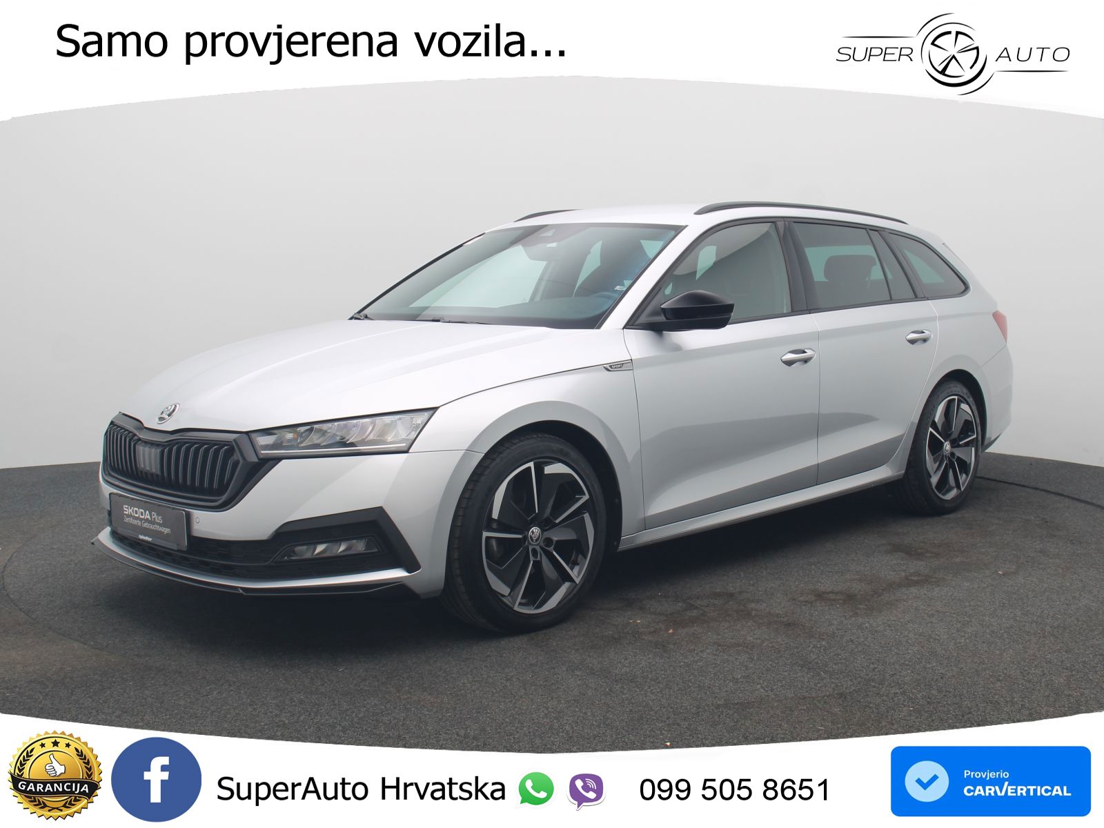 Škoda Octavia Combi 2.0 TDI (150 KS) DSG SportLine