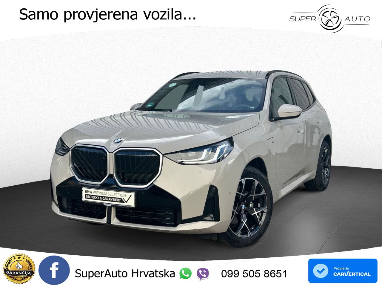 BMW X3 30e xDrive Steptronic M Sport LED+GR SJED+ACC