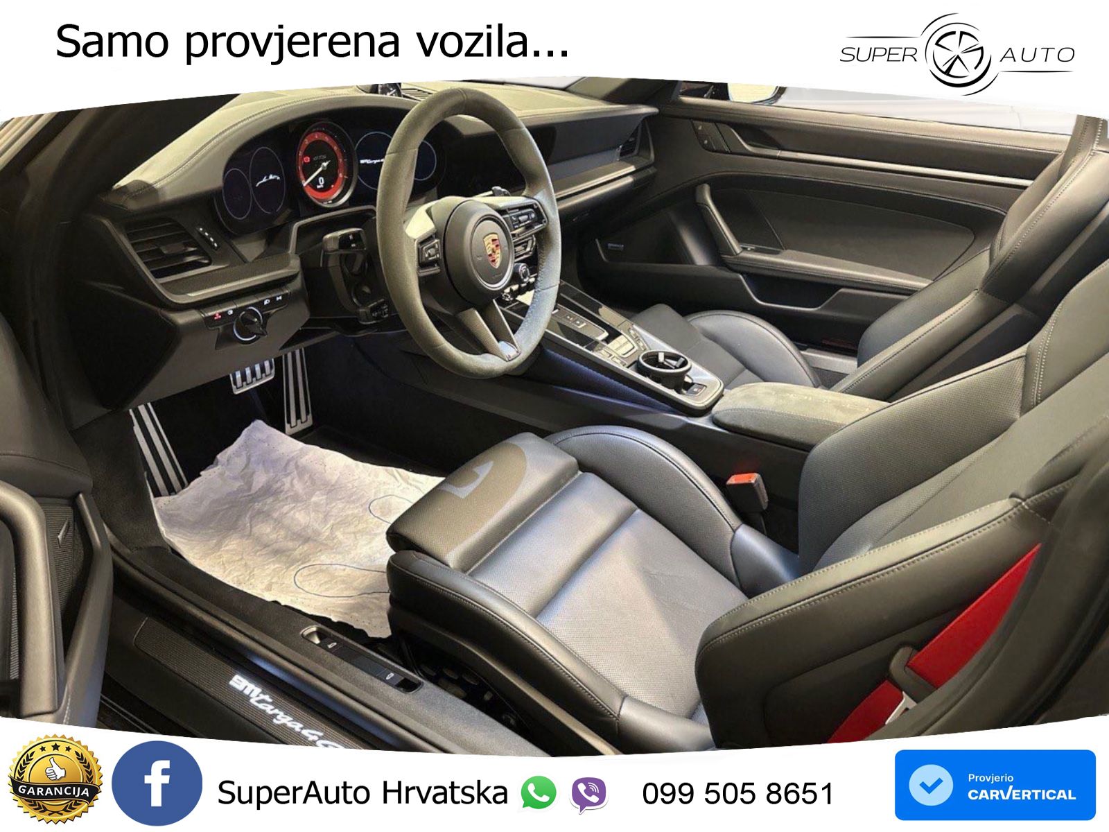 Porsche 911 Targa 4 GTS 3.0 (480 KS) PDK ZRAČNI+ACC+GR SJED+360