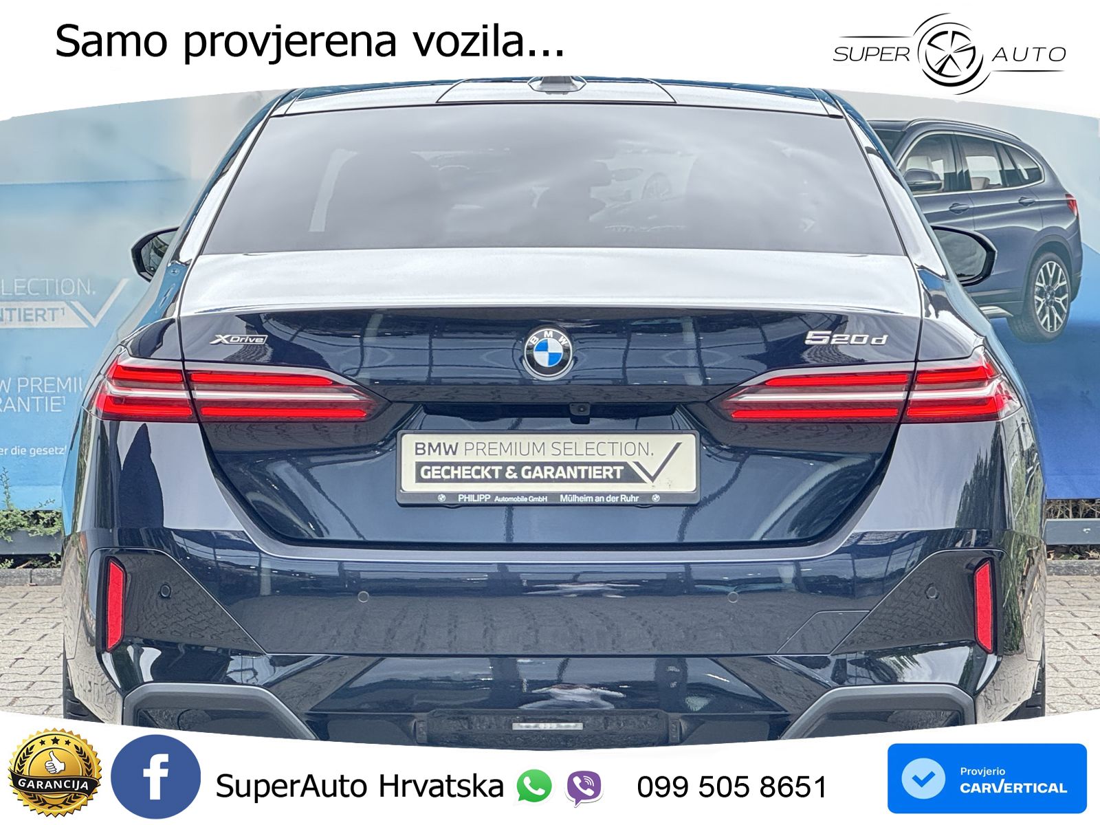 BMW 520d (197 KS) xDrive Steptronic M Sport LED+GR SJED+ACC