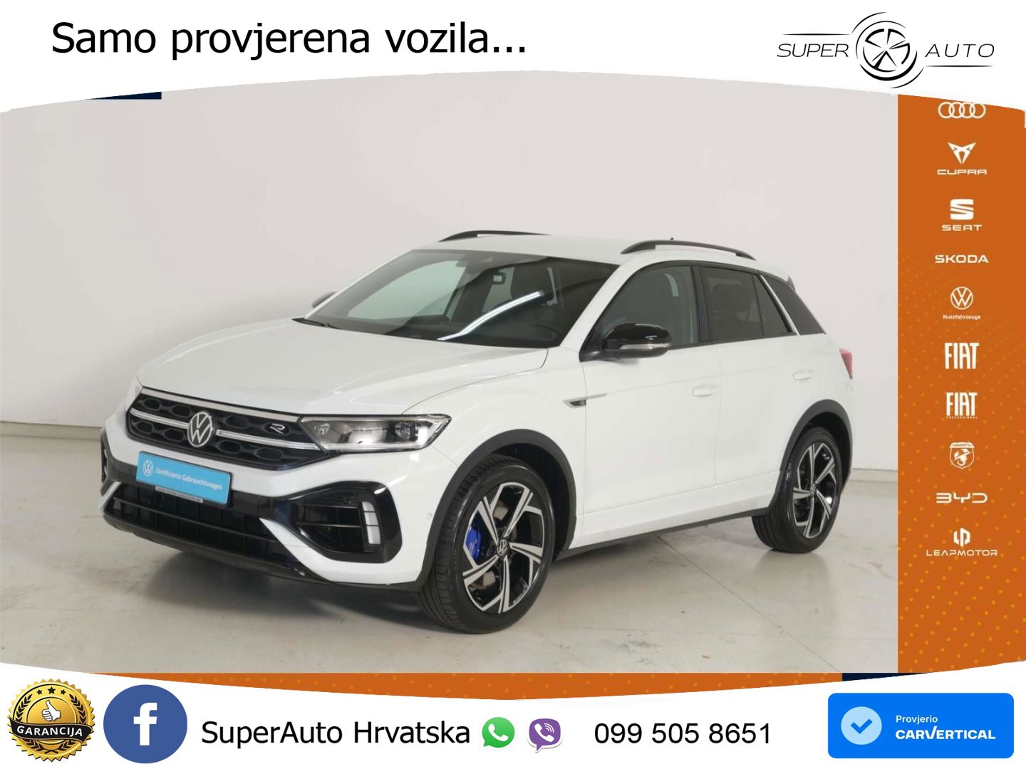 Volkswagen T-Roc R 2.0 TSI (300 KS) OPF 4M DSG LED+GR SJED+ACC