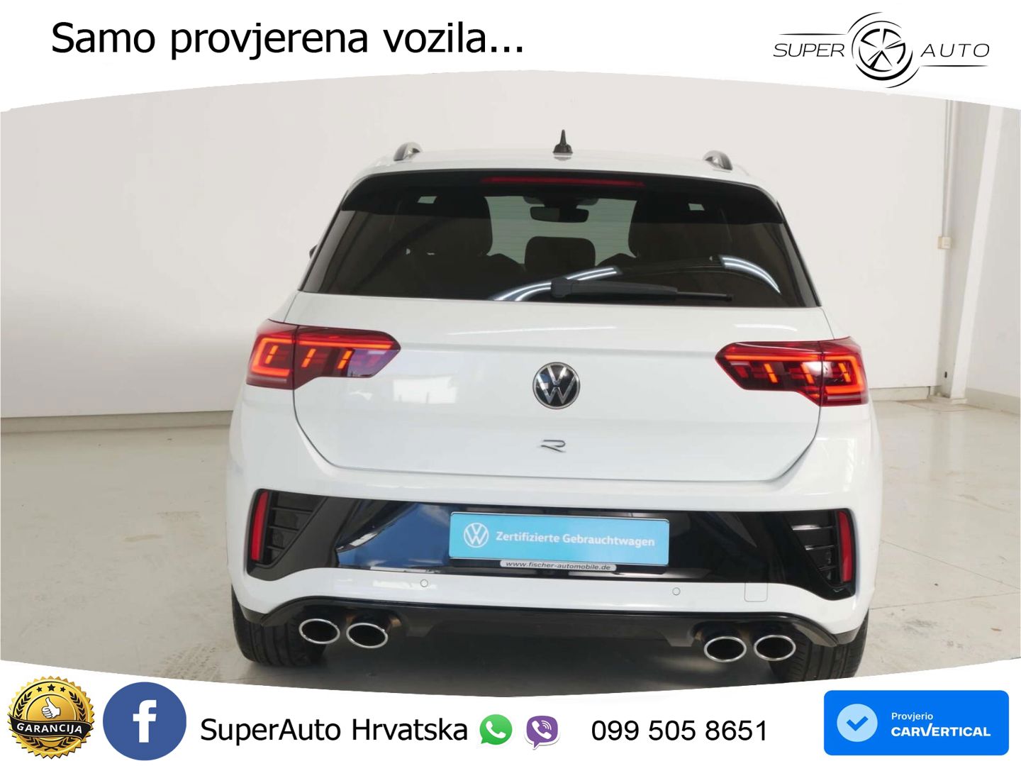 Volkswagen T-Roc R 2.0 TSI (300 KS) OPF 4M DSG LED+GR SJED+ACC