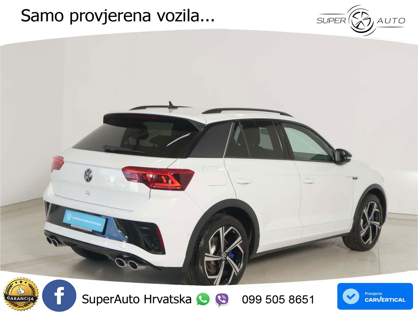 Volkswagen T-Roc R 2.0 TSI (300 KS) OPF 4M DSG LED+GR SJED+ACC