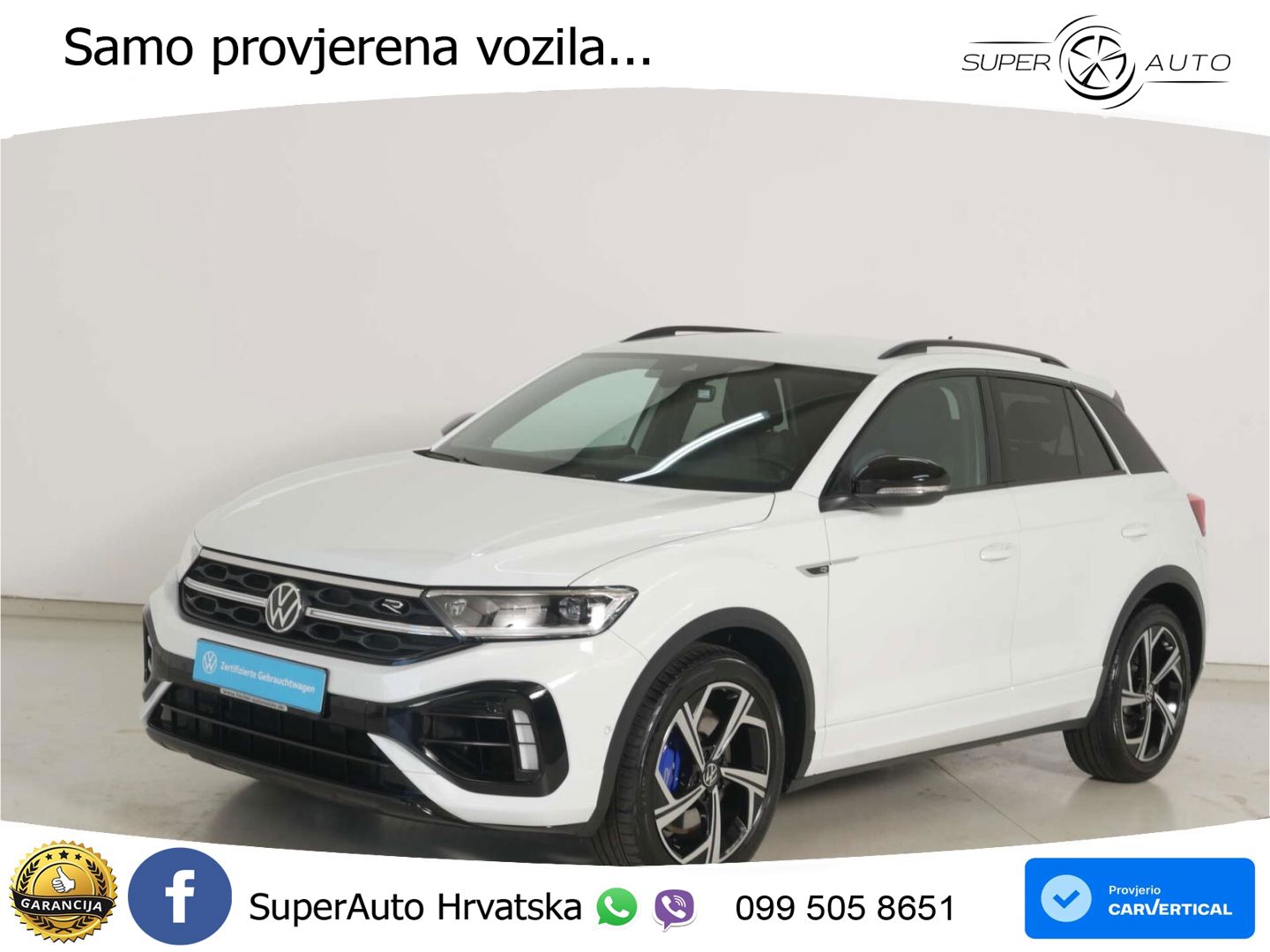 Volkswagen T-Roc R 2.0 TSI (300 KS) OPF 4M DSG LED+GR SJED+ACC