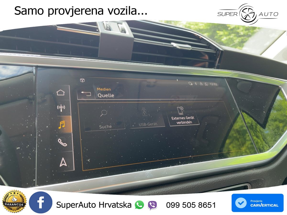 Audi Q3 1.5 TFSI (150 KS) S tronic advanced LED+GR SJED+ACC