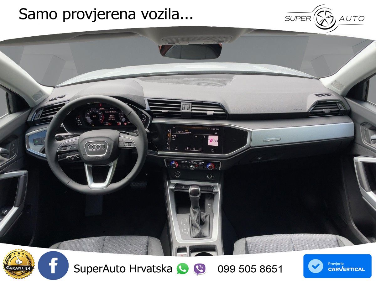 Audi Q3 1.5 TFSI (150 KS) S tronic advanced LED+GR SJED+ACC