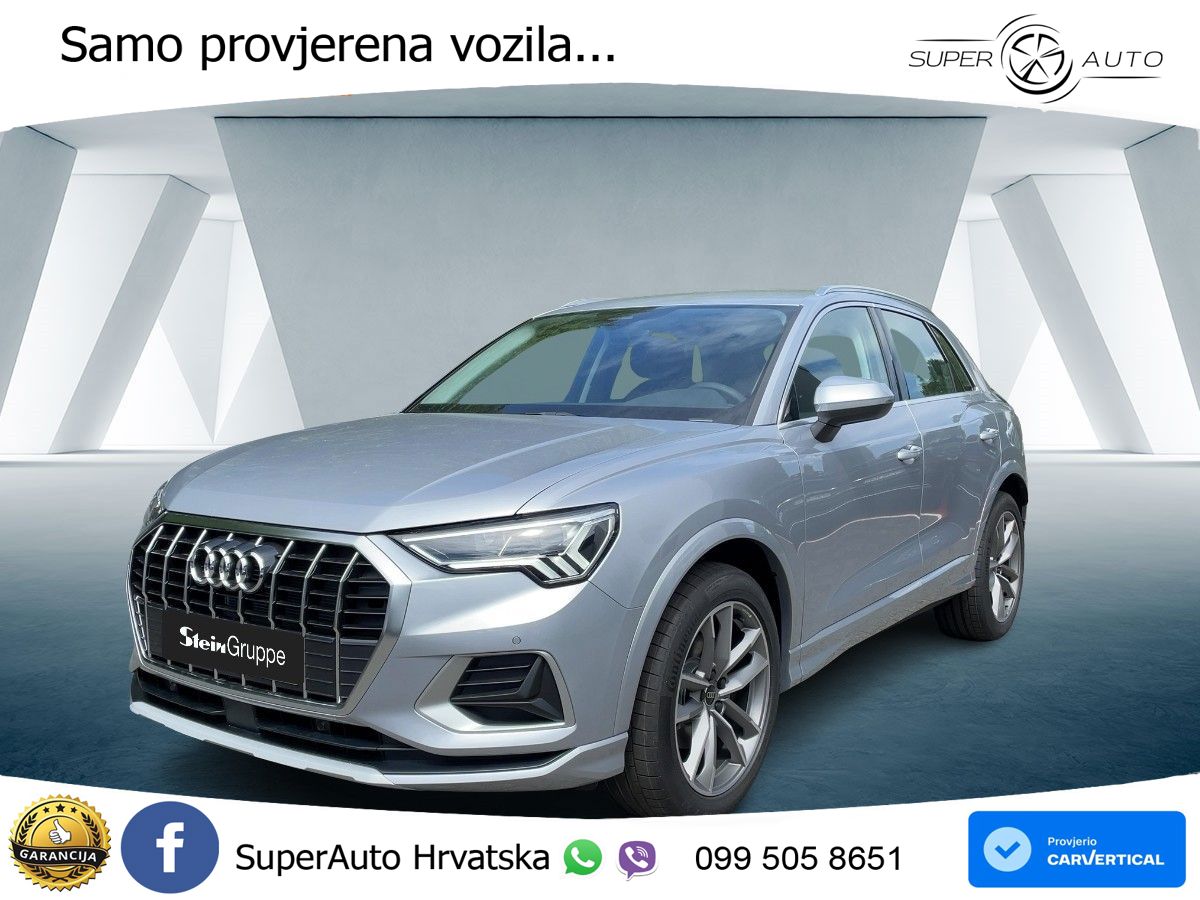 Audi Q3 1.5 TFSI (150 KS) S tronic advanced LED+GR SJED+ACC