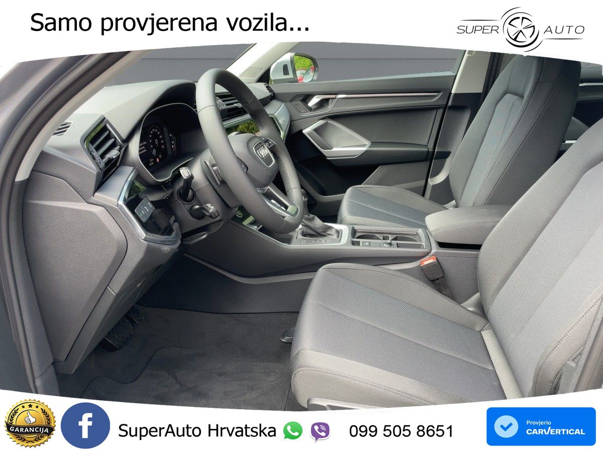 Audi Q3 1.5 TFSI (150 KS) S tronic advanced LED+GR SJED+ACC