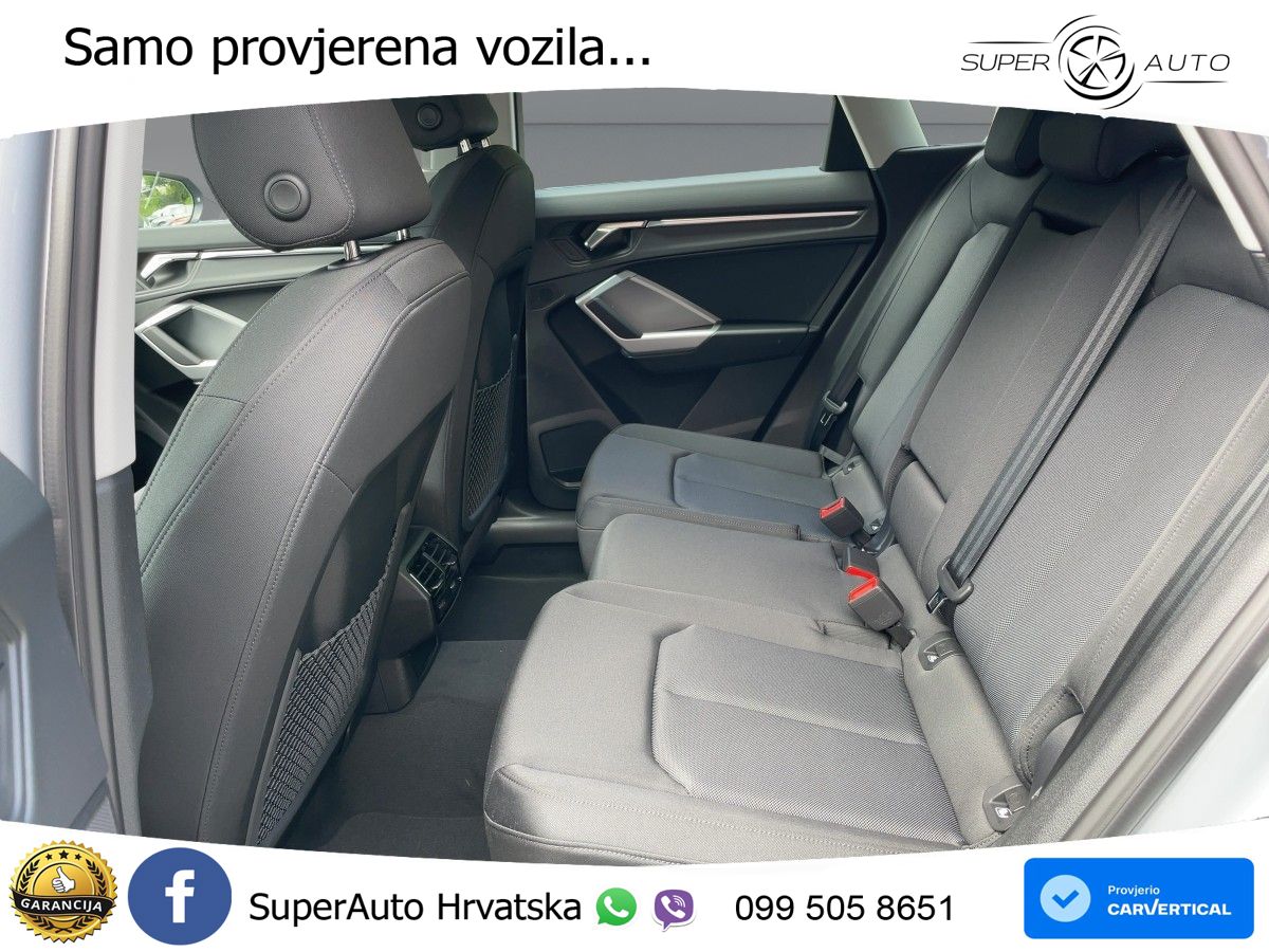 Audi Q3 1.5 TFSI (150 KS) S tronic advanced LED+GR SJED+ACC
