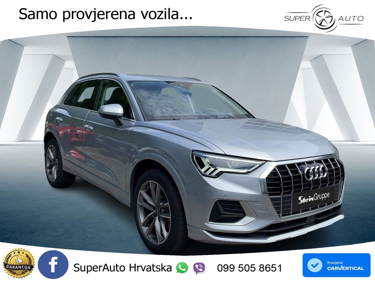 Audi Q3 1.5 TFSI (150 KS) S tronic advanced LED+GR SJED+ACC